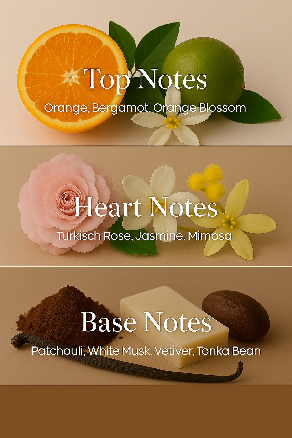 Azhara Sepharine - fragrance notes and packaging