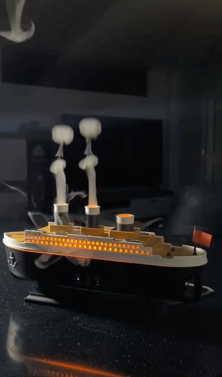 Azhara Voyage - Ultrasonic Humidifier - lifestyle shot