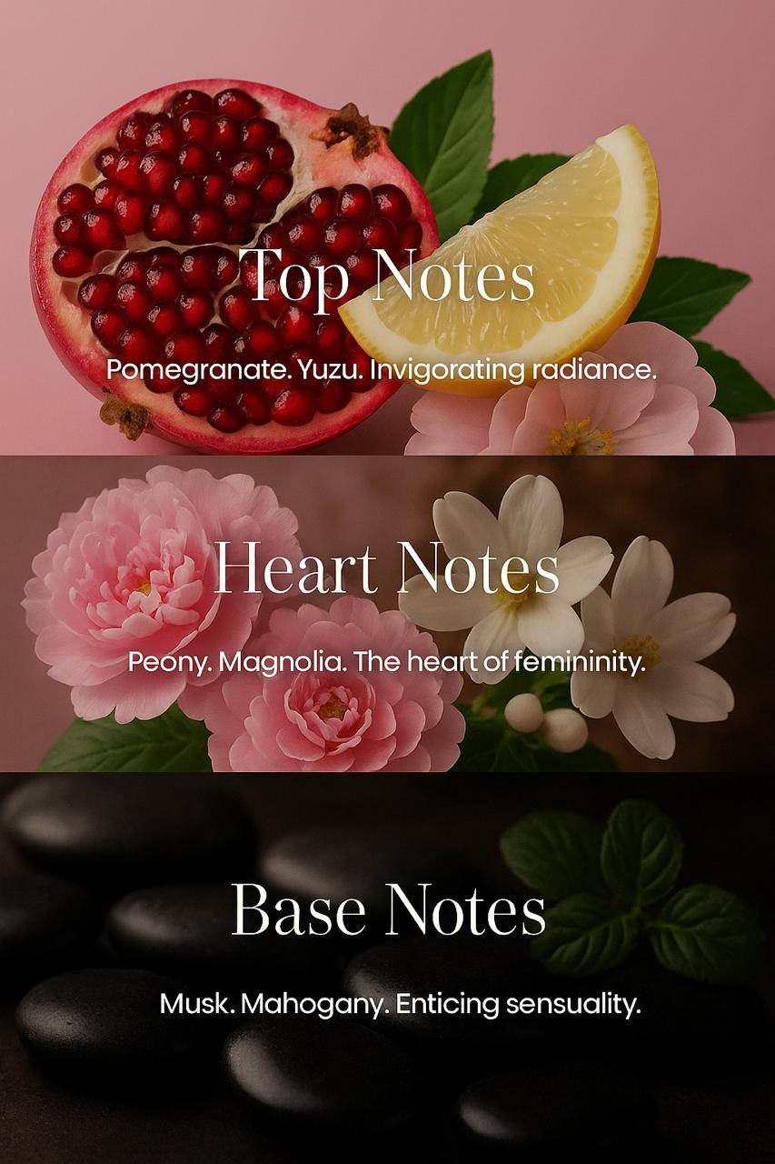 Azhara Luminara - fragrance notes and packaging