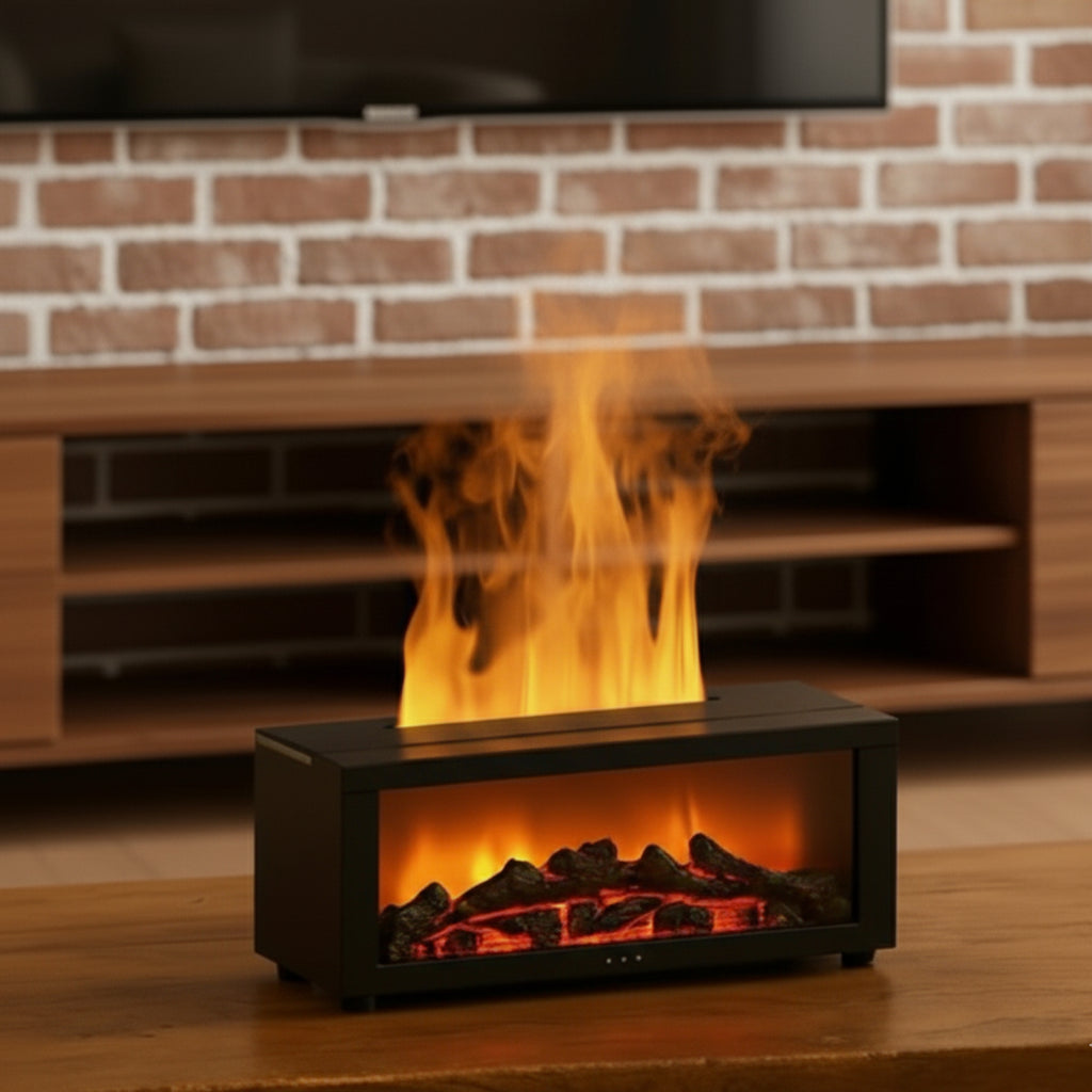 Fireside Intense - Ultrasonic Humidifier (FREE Fragrance Oil worth ₹1599)