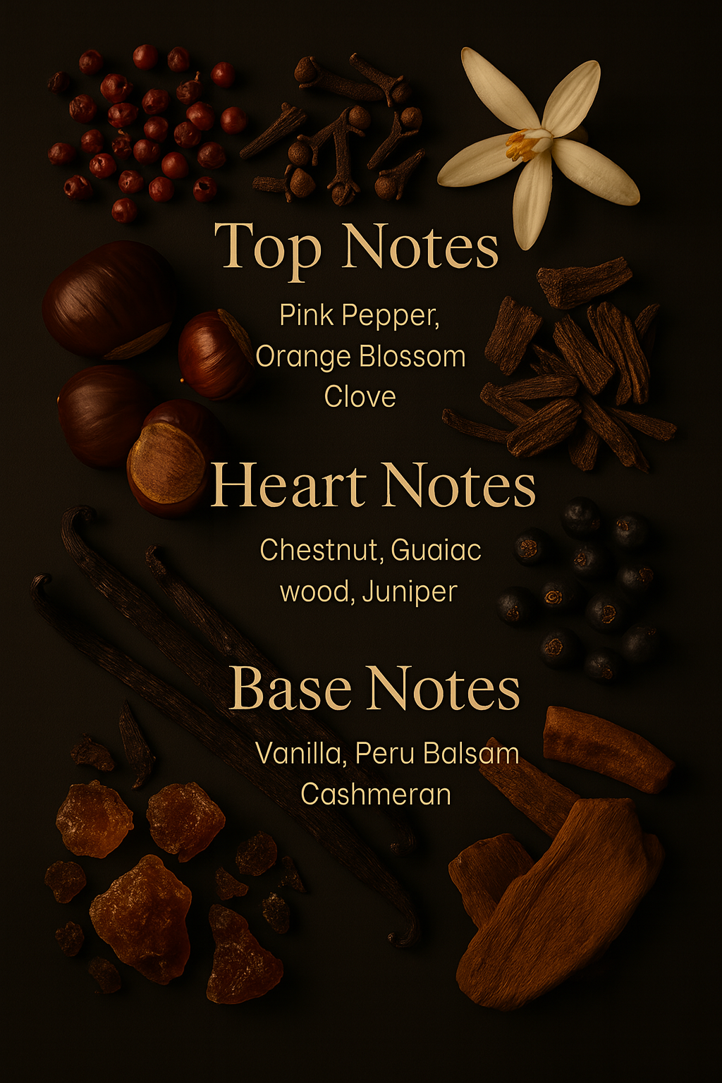 Azhara Embersia - fragrance notes and packaging