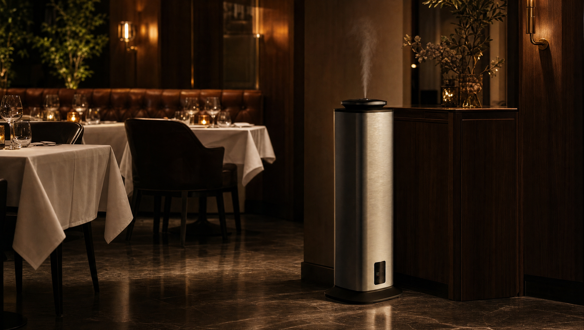 Scented restaurant dining room