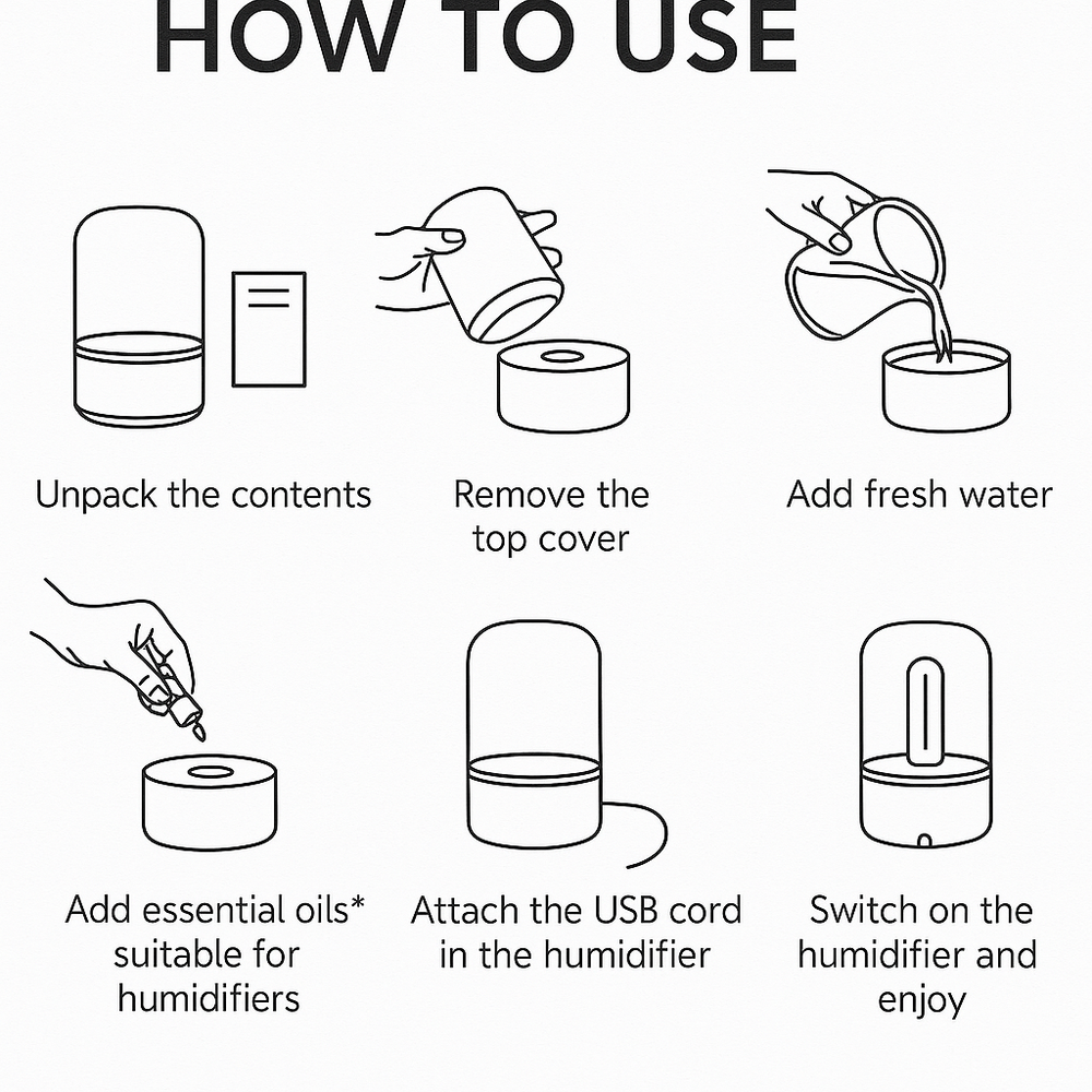 Mist - Ultrasonic Humidifier / Diffuser