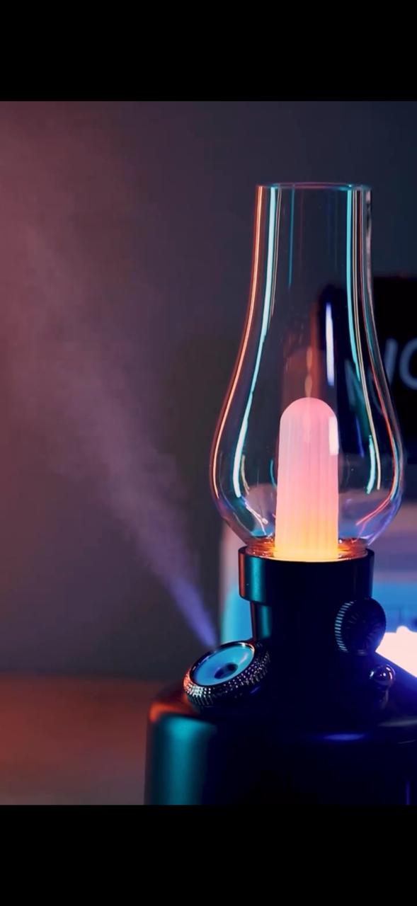 Azhara Vintage 1970 - Ultrasonic Portable Humidifier - close-up detail