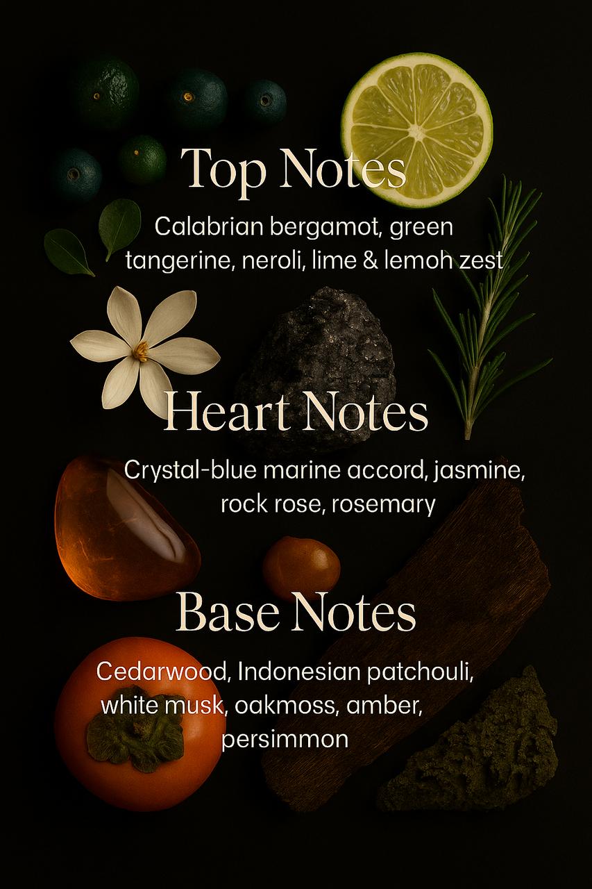 Azhara Aquilis - fragrance notes and packaging