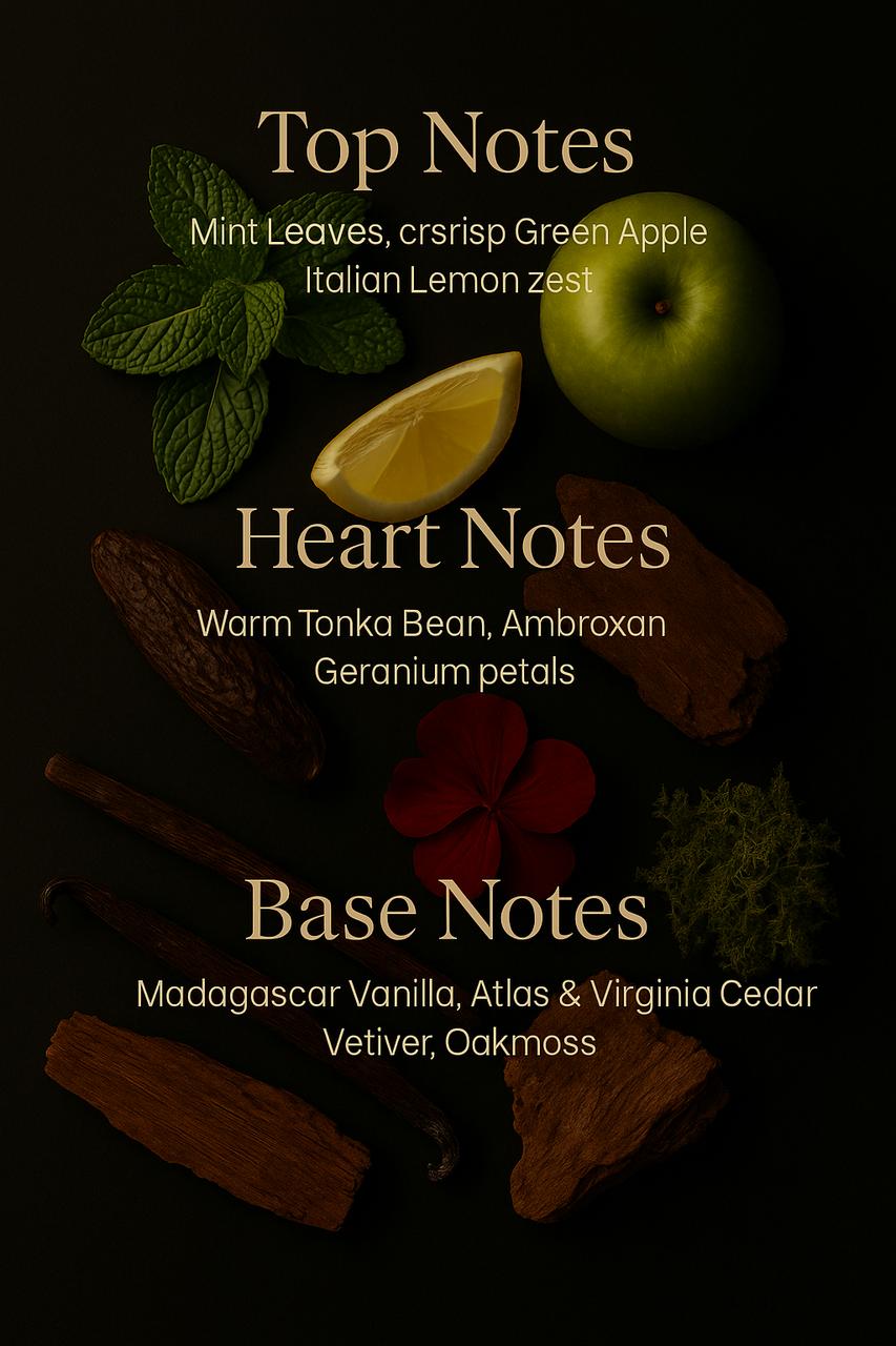 Azhara Incendia - fragrance notes and packaging