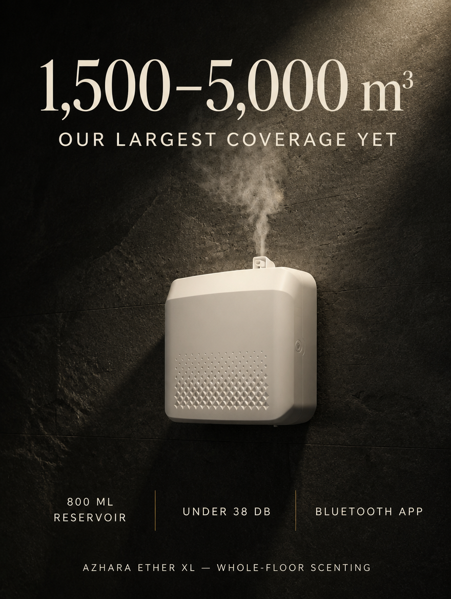 Azhara Ether XL - Waterless Smart Diffuser
